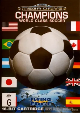 Champions World Class Soccer (World) (En,Fr,De,Es) box cover front